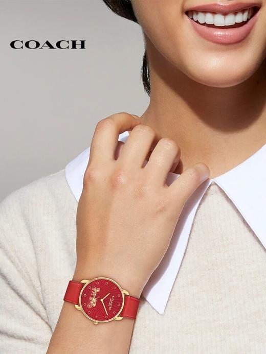 【双十二特惠】【马年限定】COACH/蔻驰ELLIOT系列马年限定生肖石英女表手表套盒 商品图1