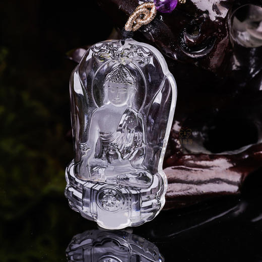 【药师佛】白水晶守护神坠   ZX2511139 商品图3