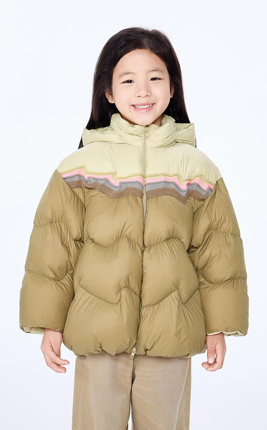 jnby  25年冬款  中长款羽绒服  1PAC13010 商品图3