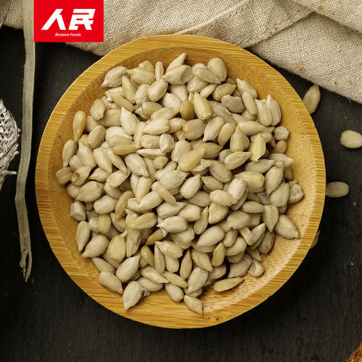 人民 瓶装有机熟葵瓜子仁280g有机生葵瓜仁260g 商品图1