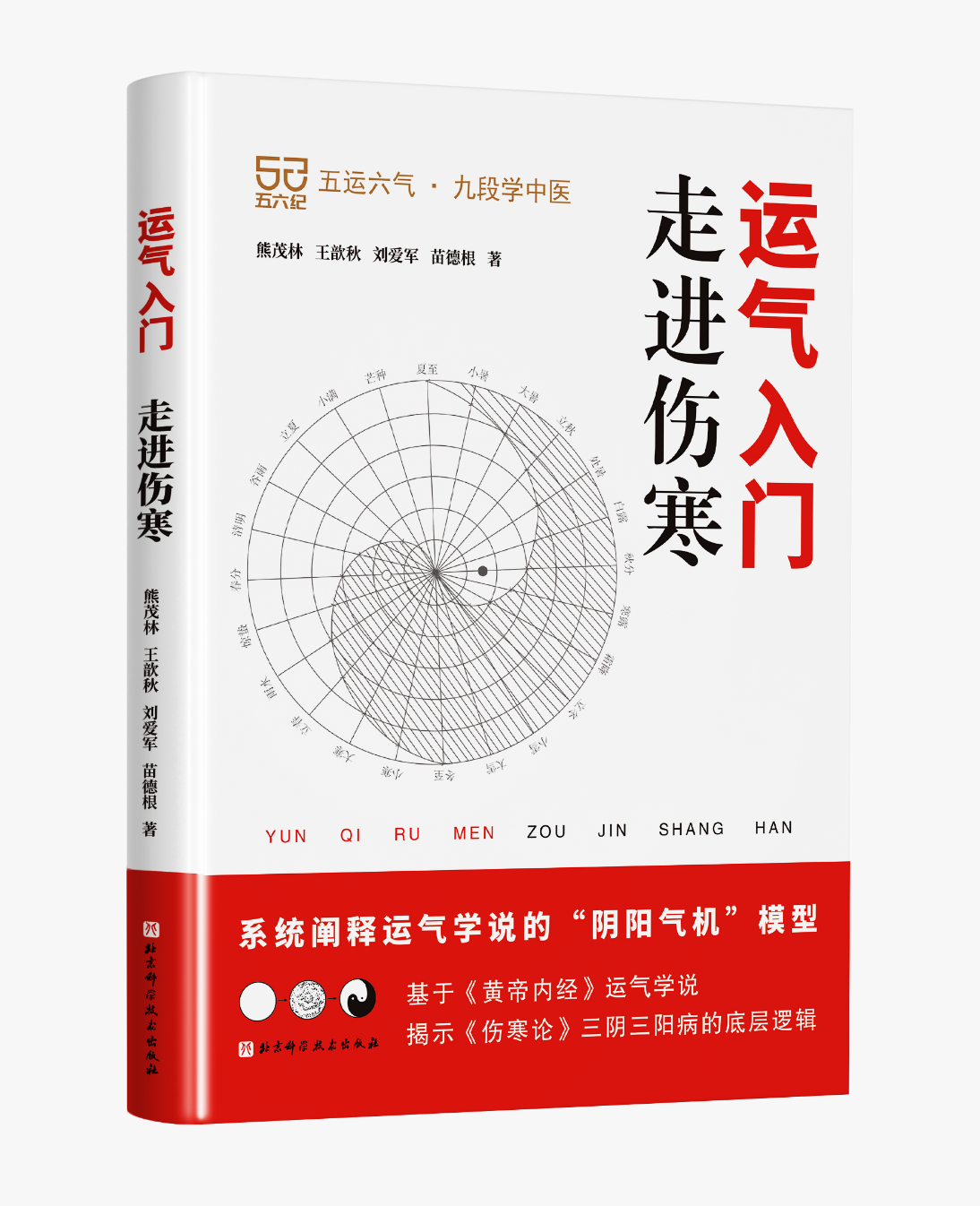 大熊老师《运气入门·走进伤寒》 赠磁性文创书签一套