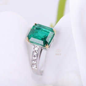 【翠韵】祖母绿戒指-CB12412017