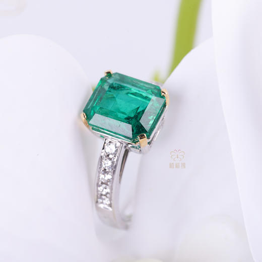 【翠韵】祖母绿戒指-CB12412017 商品图0