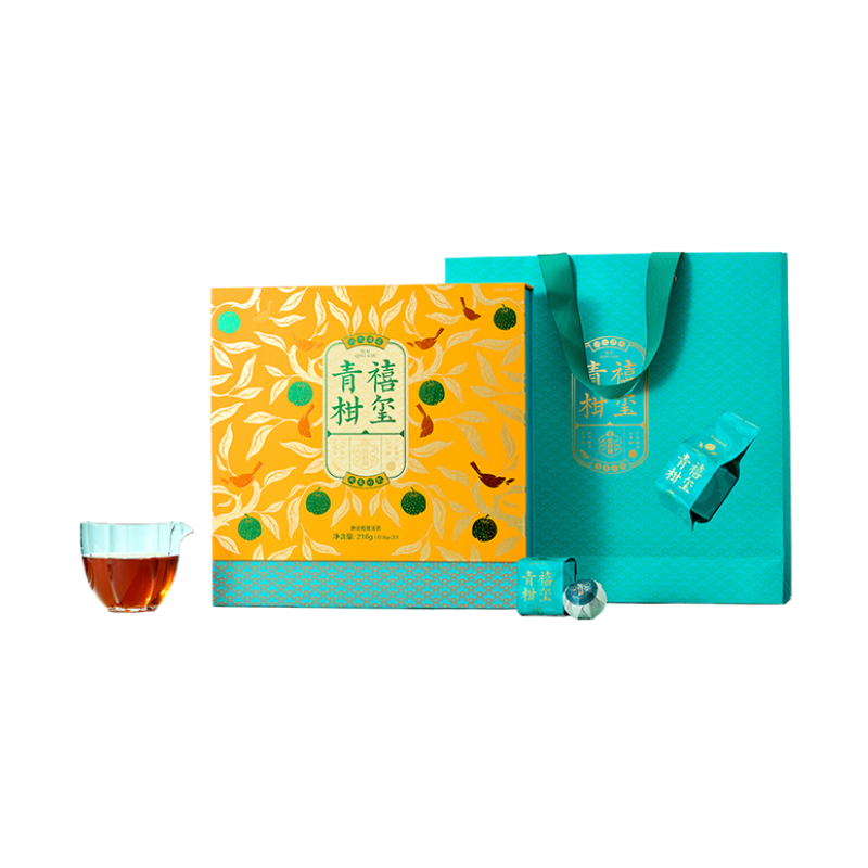 [大益茶]金柑普-小青柑(青柑禧玺216g)
