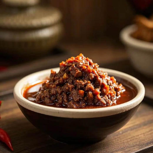 驿都故味 香辣牛肉酱 188g/瓶*2 商品图4