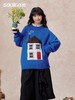 早已女惠子saotome/STMMY13058/彩色小房子粗织圆领毛衣 商品缩略图1