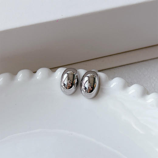 清冷高级韩系豆豆耳钉银针耳环-纪念日百货门店同款162243312 商品图4