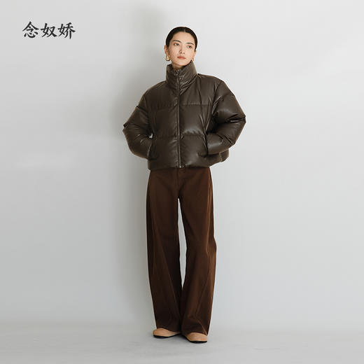 【商场同款】CNO5A86 “ 蛋白皮羽绒服 ” 柔软蛋白皮挡风挡雨 锁温舒适 商品图9