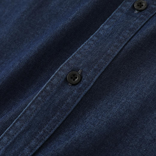 GXG男装【莱赛尔】25秋季时尚百搭日常通勤休闲翻领长袖男式衬衫K&C 商品图10