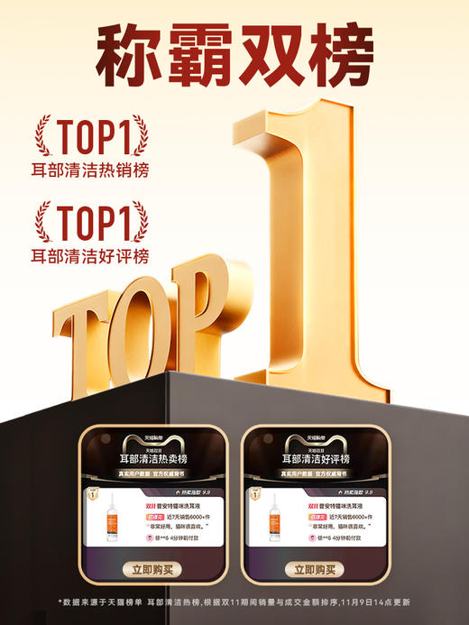 普安特尔加分宠物猫咪洗耳液狗狗耳朵清洁猫用滴耳液120ML 商品图5