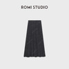 ROMI STUDIO“云感徜徉”绵羊毛混纺优雅软糯微A半身裙 RWCAX86827 商品缩略图1