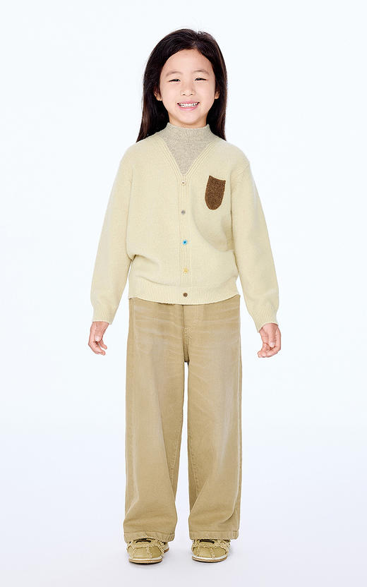 jnby   25年冬款  长袖套头毛衫  1PA312570 商品图0