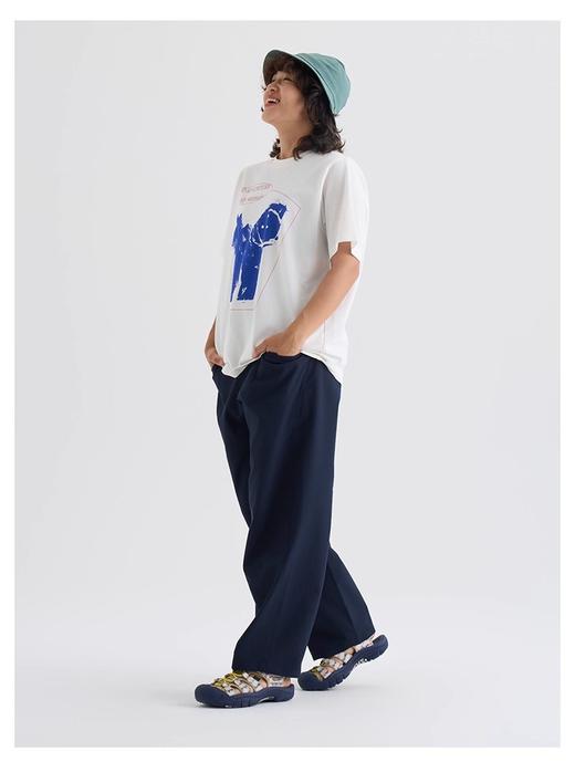 素*同款户外高弹腰头立体兜加绒休闲裤 商品图0