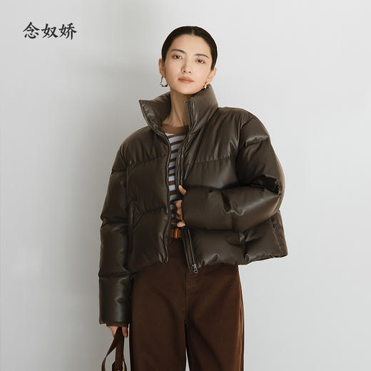 【商场同款】CNO5A86 “ 蛋白皮羽绒服 ” 柔软蛋白皮挡风挡雨 锁温舒适 商品图10