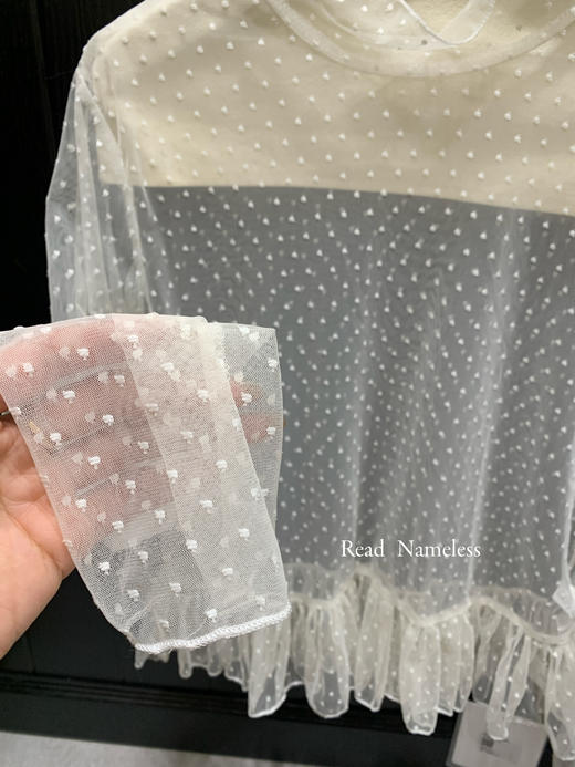 Read Nameless /黄色费尔岛毛衣+透透波点打底衫 2025/11/29 商品图13