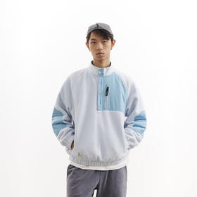 吃茶去chichaqu25秋冬户外抓绒双面穿外套山系保暖摇粒绒加厚宽松