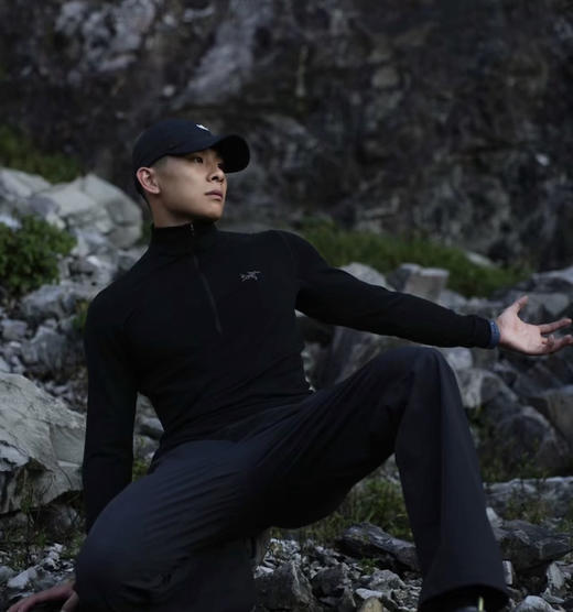 越南产正品鸟家RHO Merino美利奴羊毛半拉链长袖衫112802 商品图8