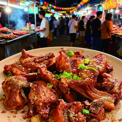 金陇雪有机羔羊羊排 国产羊肉生鲜食材羊排食材 2斤装 商品图1