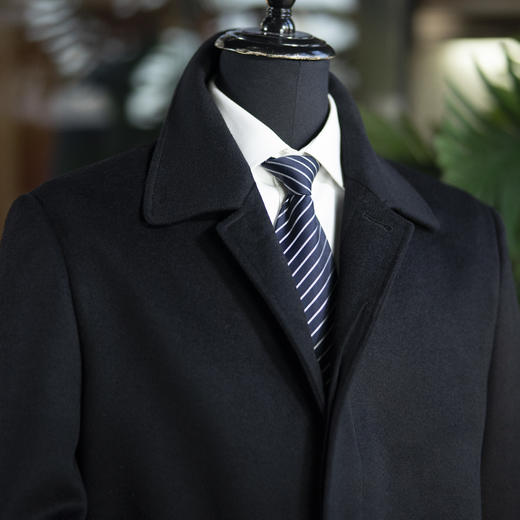 新款秋冬男士巴尔马肯政要大衣  两色可选 商品图4