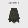 ROMI STUDIO“优雅灵动”羊毛混纺多裁片格纹流苏半裙 RWCWXG6195 商品缩略图1