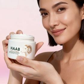 HAAB 哈布 绵羊油面霜 澳洲原装进口 补水滋润 舒缓修护 150g/罐