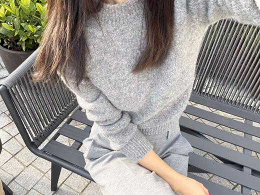 ROMI STUDIO“格雷高知”牦牛绒绵羊毛混纺软糯套头毛衫RW24AS90937 商品图0