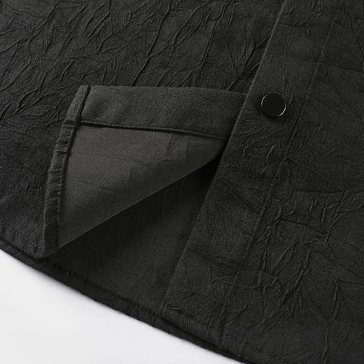 GXG男装25秋季日系复古简约翻领户外休闲宽松百搭男式长袖衬衫K&C 商品图10