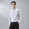 GXG男装【含桑蚕丝】25秋季简约纯色日常休闲男式翻领长袖衬衫K&C 商品缩略图4