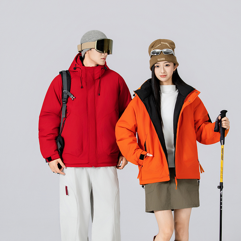 寒潮来袭【NICE SELF 户外机能棉衣】背部内里石墨烯发热锁温   男女同款   多巴胺配色   户外山野远征  无惧风雪