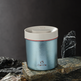 Comtio纯钛800ml保鲜罐本色