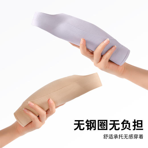 💗【提拉女王3.0四季款B-F杯】【外层升级全面果冻条悬提结构 递进式托举】【莱卡高弹面料】【液态锁脂大胸显小】润微内衣女无钢圈文胸   提拉凝姿 商品图5