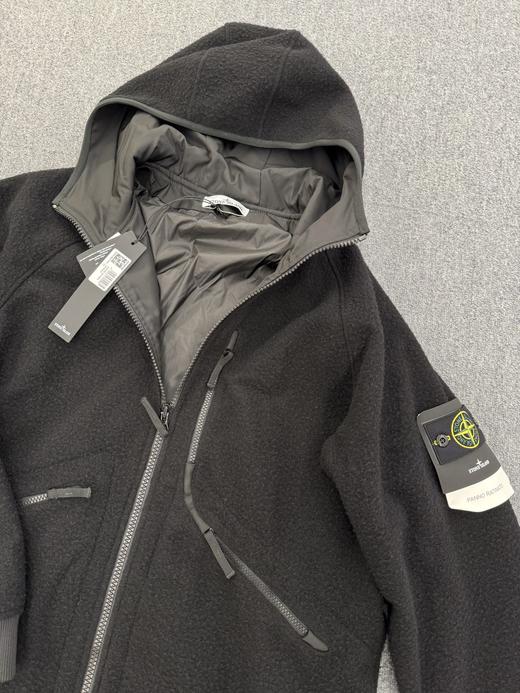 中性款摇粒绒连帽外套he 商品图1