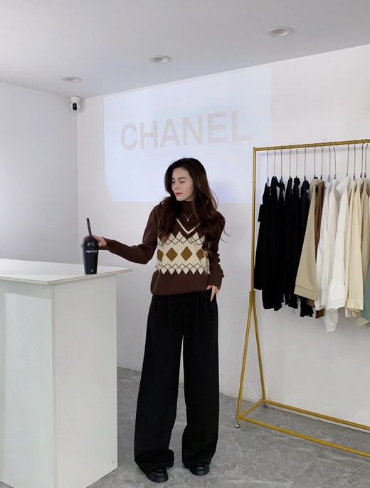 【秒杀价已调 直接拍】PM麦家 弯刀糯米裤 极简风 垂感够够的香蕉裤 商品图11