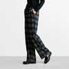 森马休闲裤女冬格子加绒长裤宽松2025新款盐系慵懒复古潮流阔腿裤 商品缩略图2