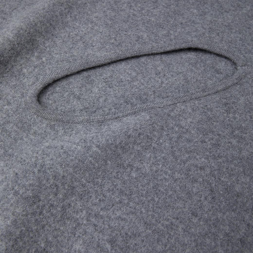 ROMI STUDIO“缩绒羊毛”绒面云感软糯一体裁剪围脖围巾 RWCWP67129 商品图4