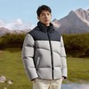 罗蒙冬季短款羽绒服男士拼色连帽休闲百搭面包服保暖羽绒外套 商品缩略图3