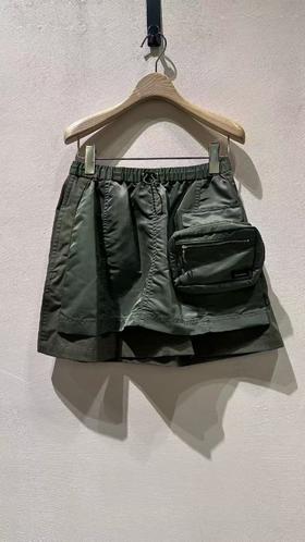 女款联名款限量款拉链口袋拼接半裙lv