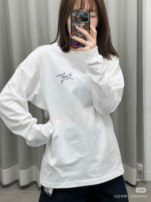 【秒杀价已调 直接拍】鸟家 男女同款 匹马棉 宽松打底长袖 终于出货了 商品图2