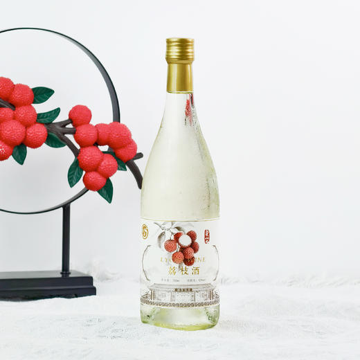 绿帝纯果发酵工艺荔枝酒750ml500ml 商品图4