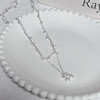 双层串珠项链温柔气质小众高级锁骨链叠戴项链-纪念日百货门店同款 163001551 商品缩略图0