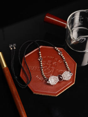 白水晶金刚杵吊坠