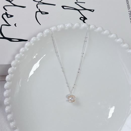 花蕊莫桑钻项链女闪耀锆石吊坠锁骨链高级感项链-纪念日百货门店同款 163893624 商品图3