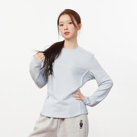 加绒加厚修身圆领鱼骨线打底衫-纪念日百货门店同款167843982