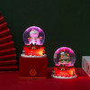 【浪漫飘雪❗️圣诞魔法水晶球】圣诞限定氛围拉满，音曲循环萦绕耳畔，自动切换浪漫氛围，生日礼物过年水晶球可旋转圣诞节摆件QQ 商品缩略图2