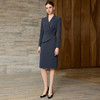 IWY/高级感灰色假两件连衣裙女高级感职业装修身显瘦包臀裙正装25Q876 商品缩略图4