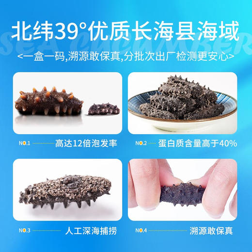 [獐子岛]红盒 干海参(50g/盒、378g/盒) 商品图2