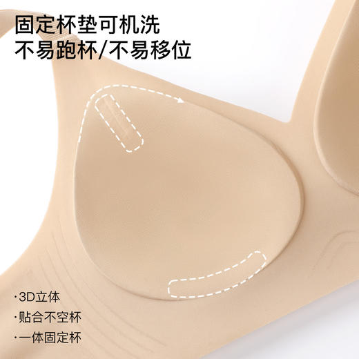 【298选3】A1-【A-C杯】【圆润全罩杯】【隐形粉底液内衣洞洞杯】润微提拉聚拢无钢圈舒适无痕薄款内衣文胸罩   提拉羽纱 商品图7
