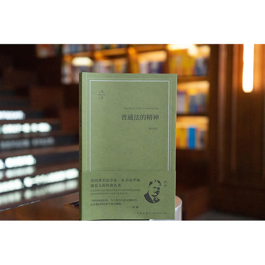 普通法的精神（畅享版） （美）罗斯科·庞德著 唐前宏 廖湘文 高雪原译 法律出版社 商品图0