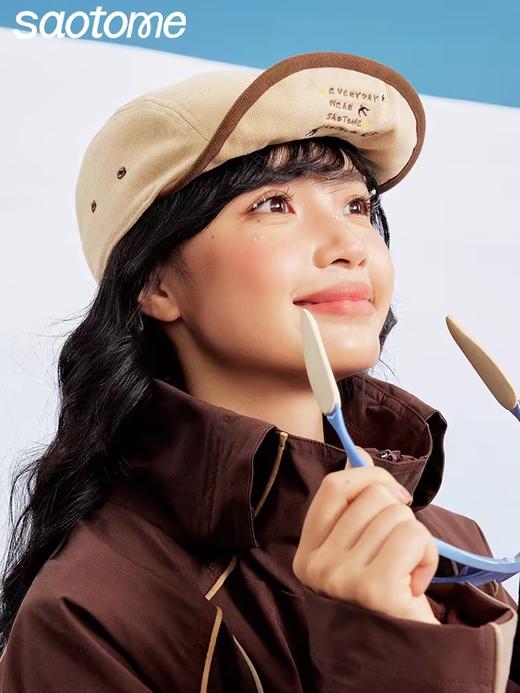 早乙女惠子saotome/STMPSMZ141093/洗水棉短檐帽 商品图0