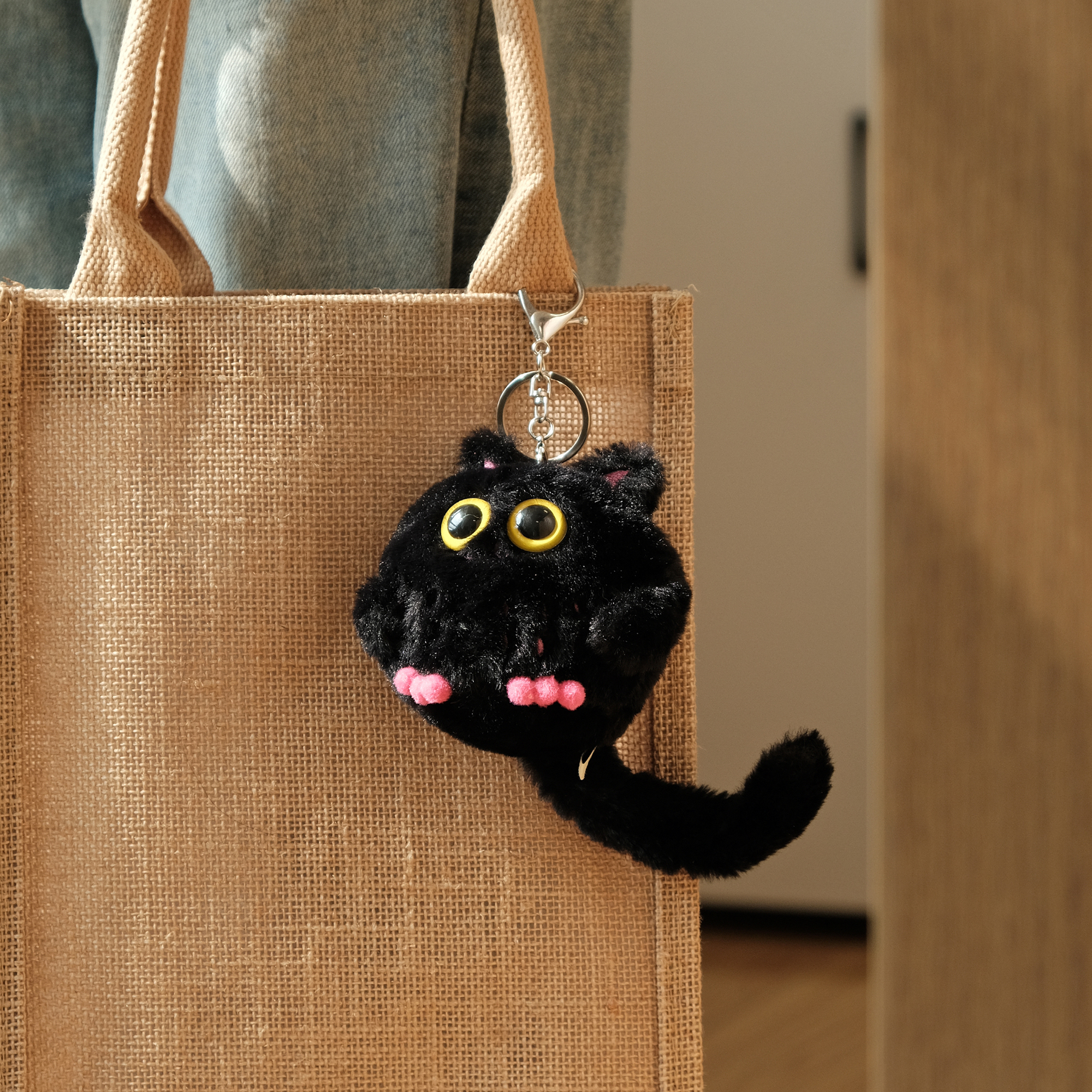 狸猫毛绒挂件装饰摆件 旅游文创伴手礼 生日礼物纪念品